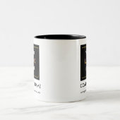 Personalized Business Logo Two-Tone ツートーンマグカップ (中央)