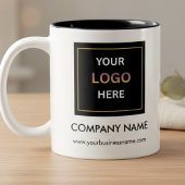 Personalized Business Logo Two-Tone ツートーンマグカップ