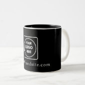 Personalized Business Logo Two Tone Mug ツートーンマグカップ (正面右)