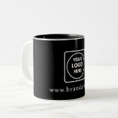 Personalized Business Logo Two Tone Mug ツートーンマグカップ (正面左)