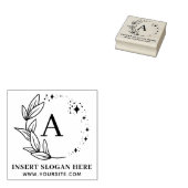 Personalized Business Monogram Self-inking Stamp ラバースタンプ (押印)
