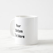 Personalized Business Mug with Text & Photo コーヒーマグカップ (正面左)