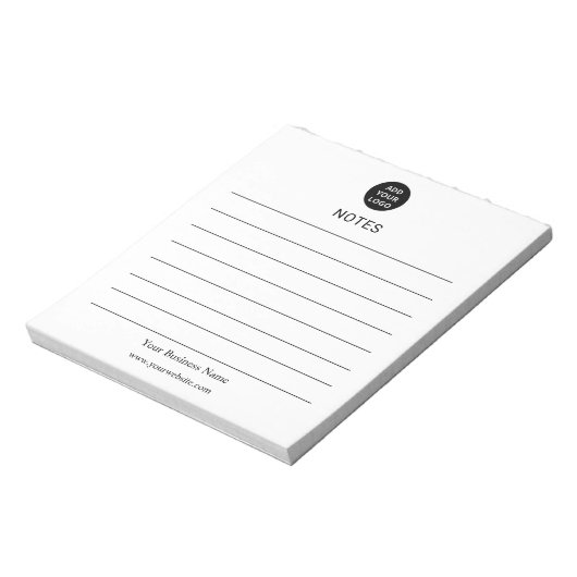 Personalized Business Notes Notepad ノートパッド (回転)