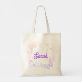 Personalized butterfly tote トートバッグ (裏面)