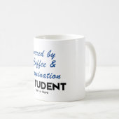 Personalized CA Student Mug Custom Name Coffee mug コーヒーマグカップ (正面右)