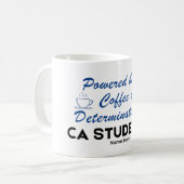 Personalized CA Student Mug Custom Name Coffee mug コーヒーマグカップ (正面左)