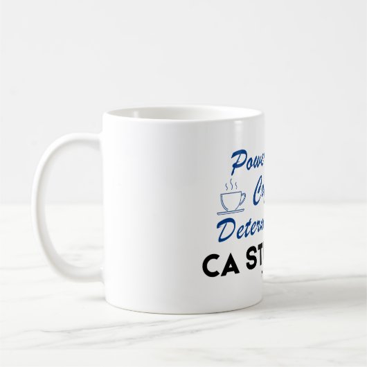 Personalized CA Student Mug Custom Name Coffee mug コーヒーマグカップ (左)