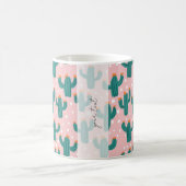 Personalized Cacti Coffee Mug コーヒーマグカップ (中央)