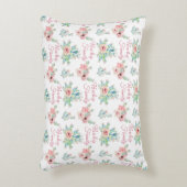 Personalized Cacti Floral アクセントクッション (正面(垂直))