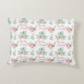 Personalized Cacti Floral アクセントクッション (裏面)