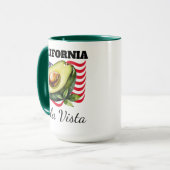 Personalized California Combo Mug マグカップ (正面左)
