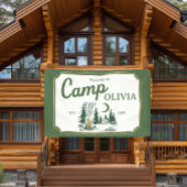 Personalized Camp Bachelorette Party Welcome 横断幕