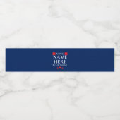 Personalized Campaign Election ペットボトルラベル (シングルラベル)