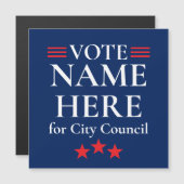 Personalized Campaign Election マグネット招待状 (正面/裏面)