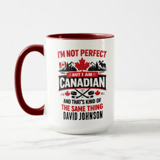 Personalized Canada Flag Day | Custom Canadian マグカップ
