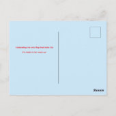 Personalized Canada Flag Day Postcard ポストカード (裏面)