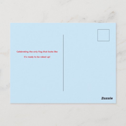 Personalized Canada Flag Day Postcard ポストカード (裏面)