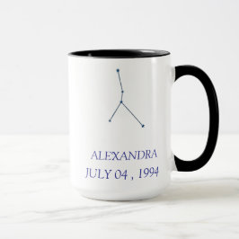 Personalized Cancer Constellation Mug - Custom Zod マグカップ
