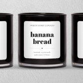 Personalized Candle Label, Boutique スクエアシール