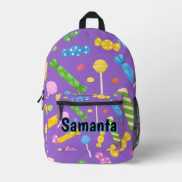 Personalized Candy Backpack | Sweet Treats Kids プリントバックパック