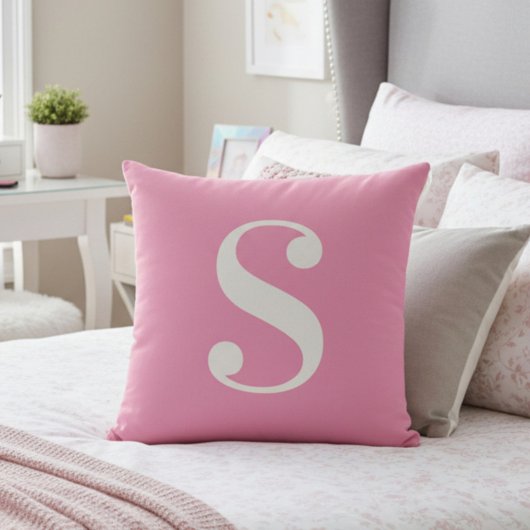 Personalized Candy Heart Pink and Yellow  クッション