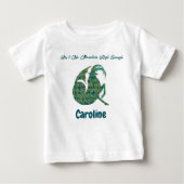 Personalized Capricorn Zodiac Impressionist Toddle ベビーTシャツ (正面)