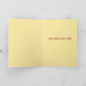 Personalized Card For Pete's Sake Day/Feb 26 カード (内部)