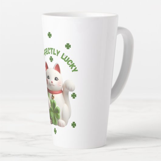 Personalized cat Classic Mug, 11 oz カフェラテマグ (右アングル)
