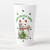 Personalized cat Classic Mug, 11 oz カフェラテマグ (正面)
