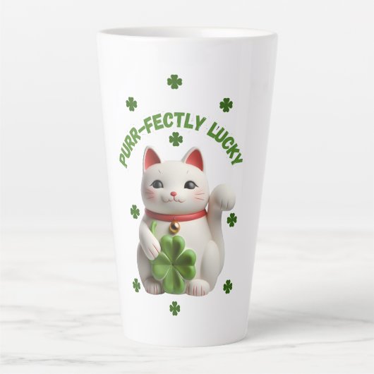 Personalized cat Classic Mug, 11 oz カフェラテマグ (正面)