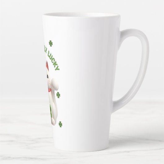 Personalized cat Classic Mug, 11 oz カフェラテマグ (右)