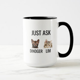Personalized Cat Dad Mug, Gift For Cat Dad, Cat  マグカップ