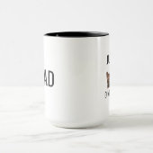 Personalized Cat Dad Mug, Gift For Cat Dad, Cat  マグカップ (中央)
