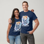 Personalized Cat Dad Shirt Custom Cat Dad Gift  Tシャツ (ユニセックス)