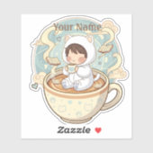 Personalized Cat Laptop Decal Waterproof Sticker シール (シート)