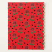 Personalized Cat Mom's Photo and Name  プランナー手帳 (裏面)