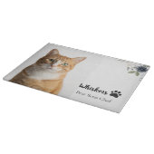 Personalized Cat Photo Best Sous Chef  カッティングボード (角)