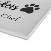 Personalized Cat Photo Best Sous Chef  カッティングボード (角)