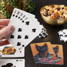 Personalized Cat Photo Playing Cards | Custom Pet  トランプ