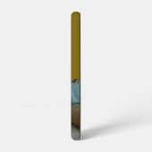 Personalized Cat Photo Samsung Galaxy Case – Brown Samsung Galaxyケース (左側面)