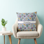 Personalized Cats Beauty and the Beast Book Girl クッション (椅子)