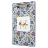 Personalized Cats Beauty and the Beast Book Girl クリップボード (左)