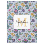 Personalized Cats Beauty and the Beast Book Girl クリップボード (裏面)