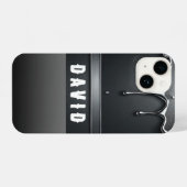 Personalized Ccustom name With Dripping Liquid iPhoneケース (裏面横)