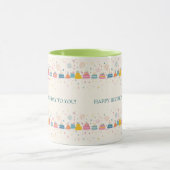 Personalized Celebration Mug – Cakes & Confetti マグカップ (中央)