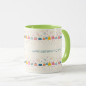 Personalized Celebration Mug – Cakes & Confetti マグカップ (正面右)