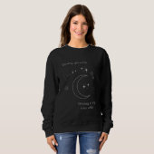 Personalized Celestial Design Sweatshirt スウェットシャツ (正面フル)