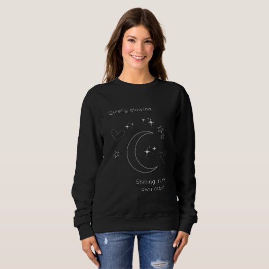 Personalized Celestial Design Sweatshirt スウェットシャツ (正面フル)