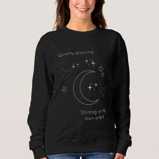 Personalized Celestial Design Sweatshirt スウェットシャツ (正面)