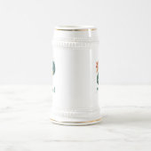 Personalized Celtic Lanterns Irish Beer Stein ビールジョッキ (中央)